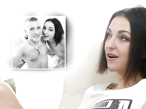 Petite Brunette Spinner Moans While Getting bonked